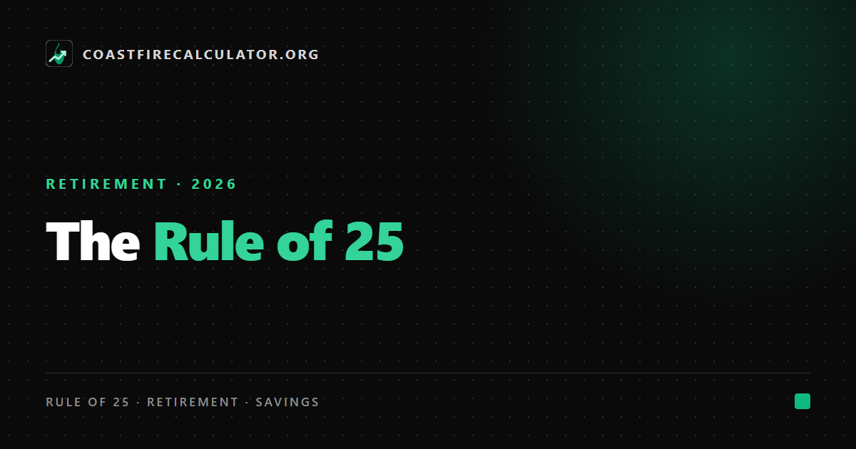 The Rule of 25: How Much Do You Really Need to Retire? — featured image