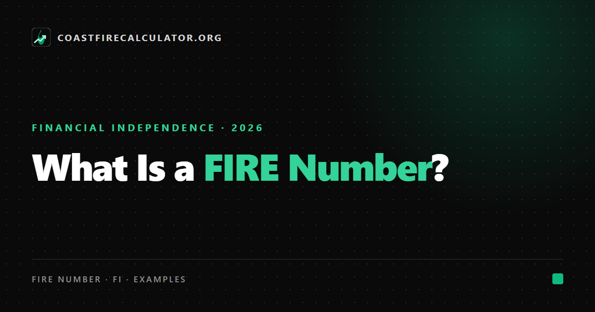 What Is a FIRE Number? How to Calculate Yours (With Examples) — featured image
